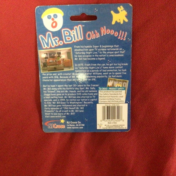 Mr. Bill keychain - Picture 2 of 2
